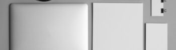 Kasseler Agentur für visuelle Kommunikation – Branding Materialien Draufsicht – SAXAR Marketing